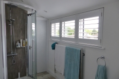 Wide Bathroom Window Fitted in Modern Bathroom