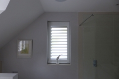 Single Waterproof Shutter Fitted to Bathroom Window