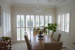 Z frame shutters fitted on doors and window