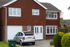 Large House with all Front Facing Windows Fitted with Internal Shutters