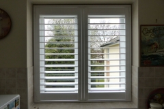 Plantation Shutters in Kitchen