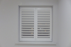 Simple Recess Window with TPost Shutters Fitted