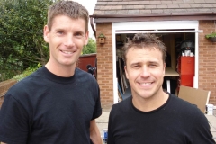 Sam and Craig Phillips on the Huddersfield 60min makeover show