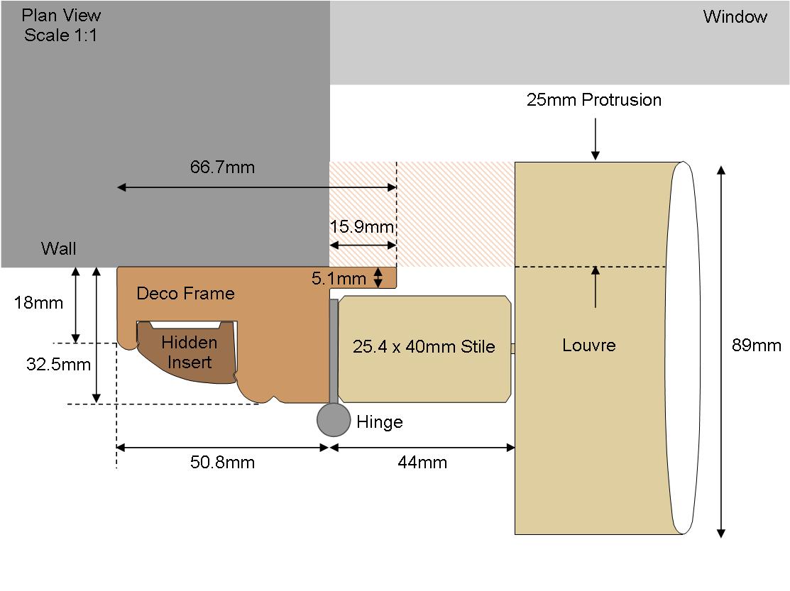 Technical drawing Deco 89 Louvre Technical drawing Deco 89 Louvre