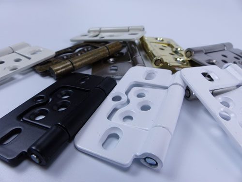 Selection of shutter hinges