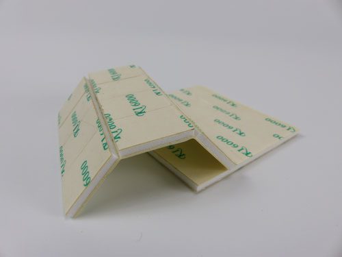 Shutter insert double sided-tape